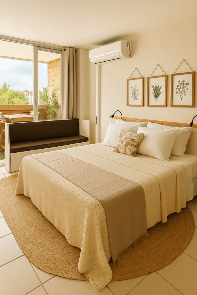 tropi-k-bed room Tropi-K main room